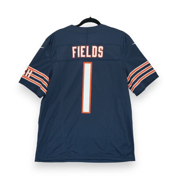 NWT Nike Justin Fields #1 Chicago Bears Men's Jersey 31NM-CCLH Men’s Large - Picture 2 of 6